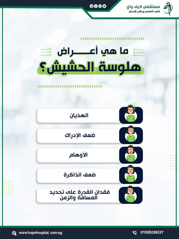 ما هي أعراض هلوسة الحشيش ؟