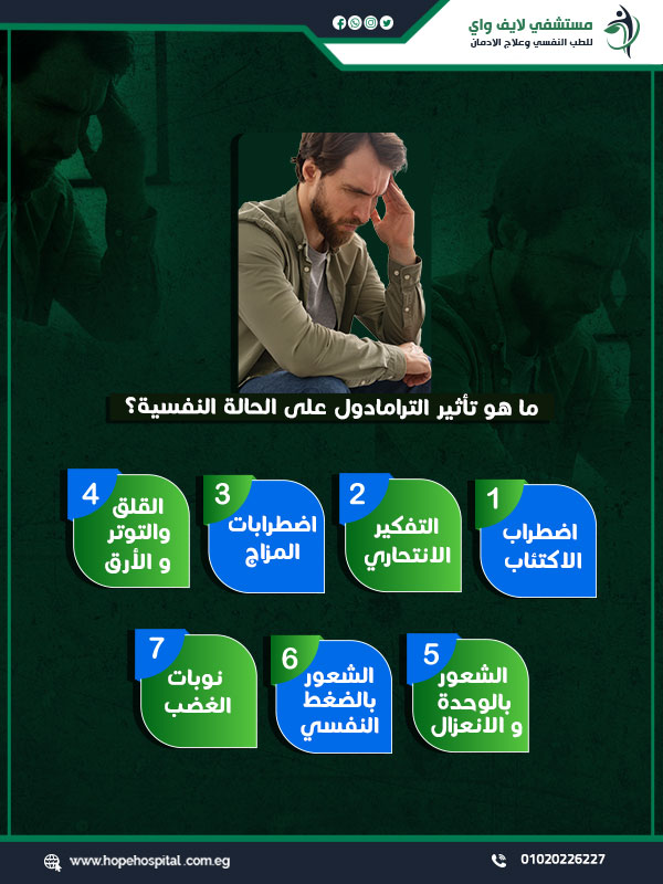 ما هو تأثير الترامادول على الحالة النفسية؟