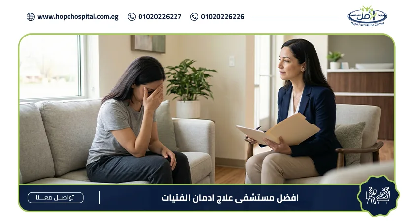 افضل مستشفى علاج ادمان الفتيات