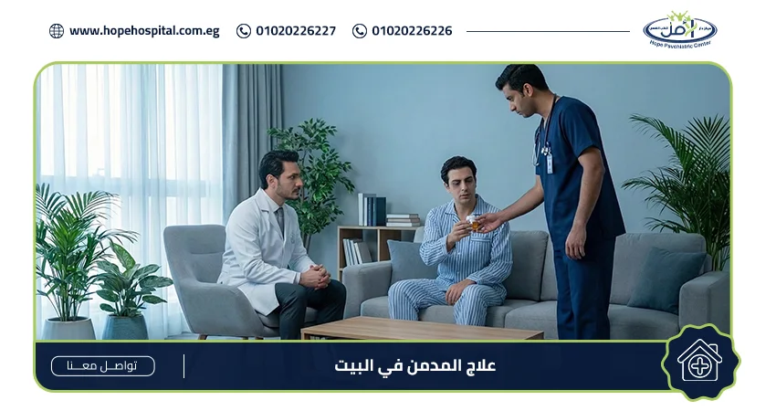 علاج المدمن في البيت