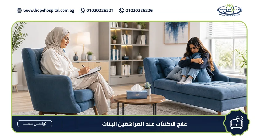 علاج الاكتئاب عند المراهقين البنات