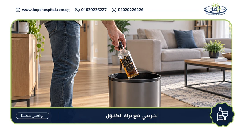 تجربتي مع ترك الكحول